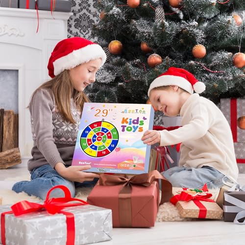 BooTaa 29" Large Dart Board for Kids, Kids Dart Board with Sticky Balls, Boys Toys, Indoor/Sport Outdoor Fun Party Play Ga...