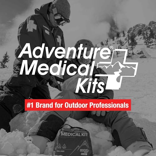 Adventure Medical Kits Mountain Series Medical Kit - Explorer - Emergency Medical First Aid Kit - For 4 People for 7 Days...
