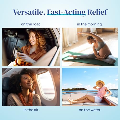 Allclair Nausea Relief Inhaler - Take Control of Motion Sickness, Morning Sickness, Medication, Stress - Fast, Natural, Dr...