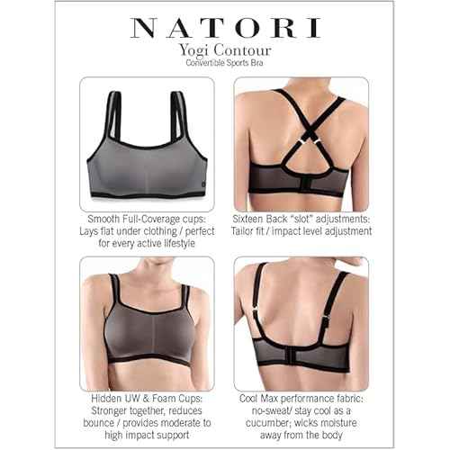 Natori Yogi Women's Bra Convertible Sports