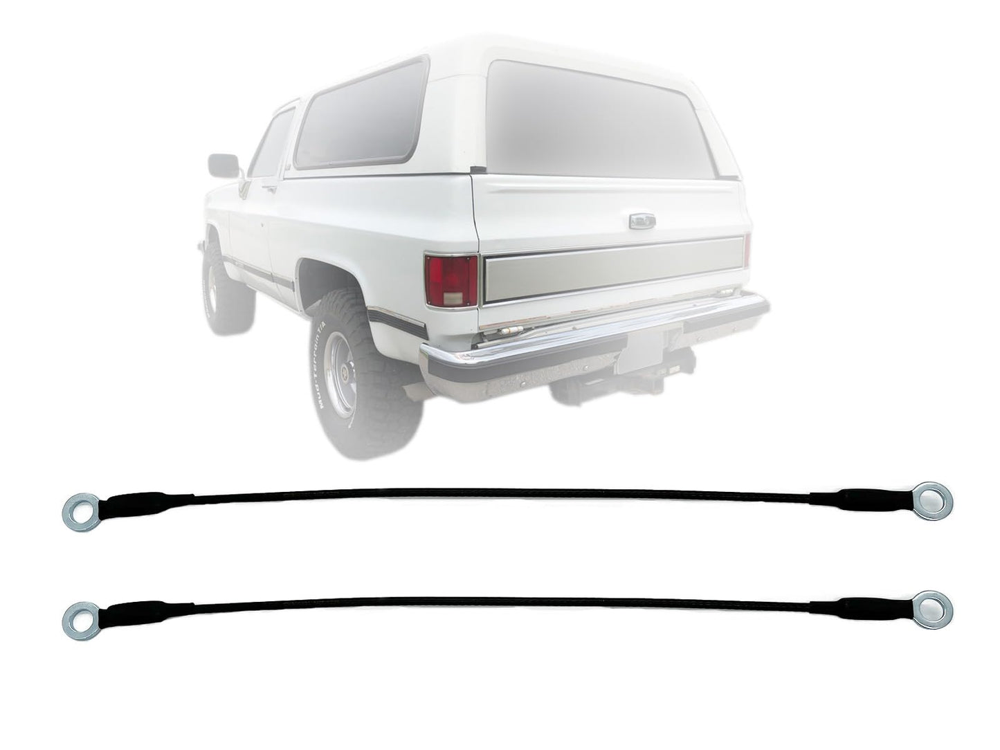 Apa Replacement 22 Tailgate Cable For 1973-1991 Blazer Jimmy Pair Passenger And Driver Side 6274850 Gm1918100