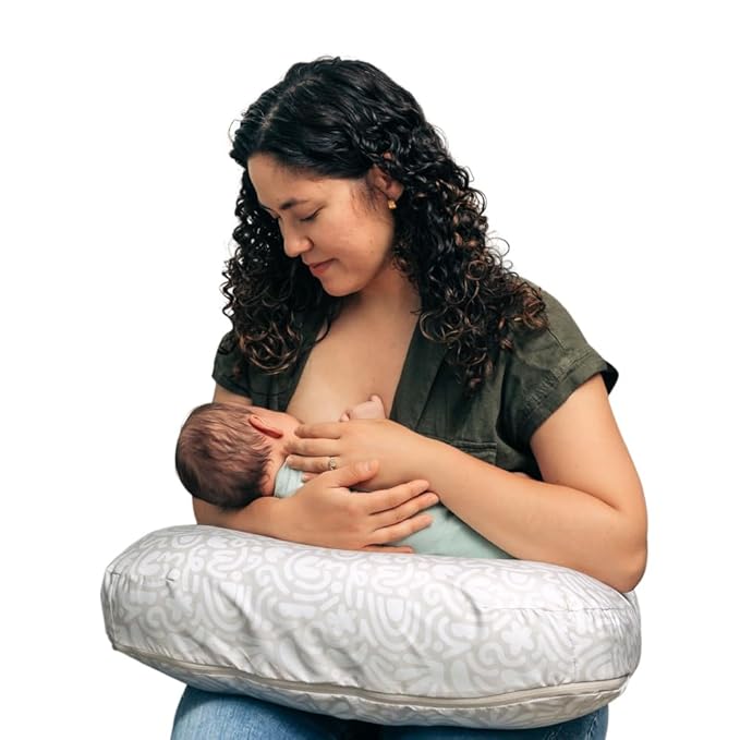 Boppy Nursing Pillow - Firm, Ergonomic U-Shaped Bottle and Breastfeeding Pillow with High Lift for Comfort and Support, Sp...