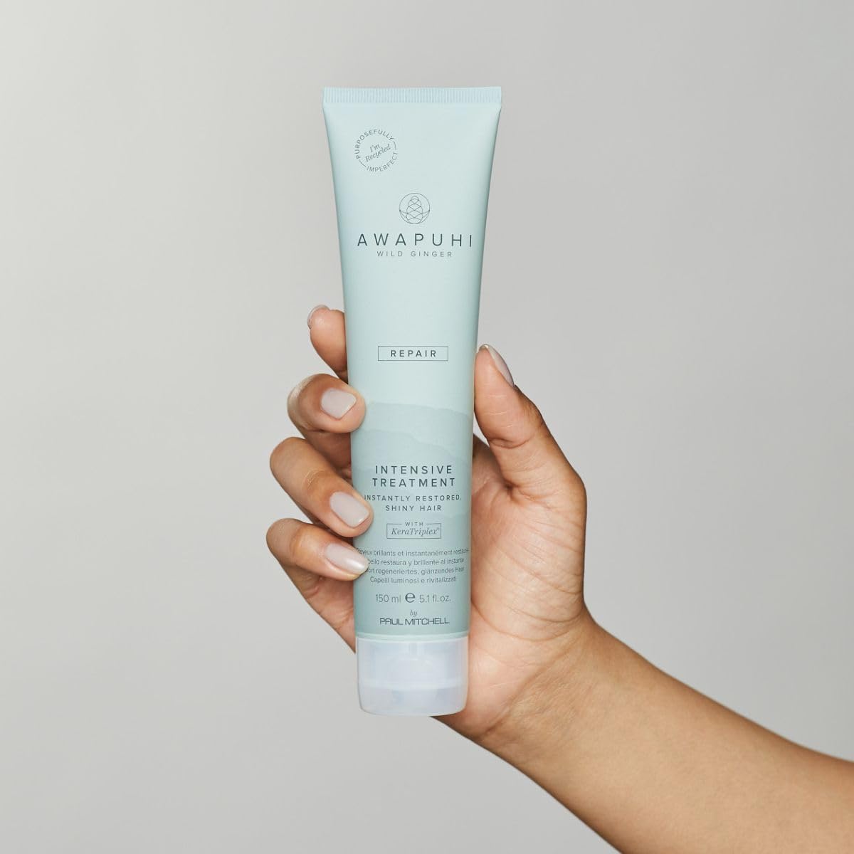 Awapuhi Wild Ginger by Paul Mitchell Intensive Treatment, Rebuilds + Repairs, For Dry, Damaged + Color-Treated Hair, 2.5 fl. oz.