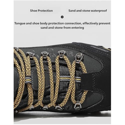 Men's Hiking Boots, Men's Climbing Boots, Durable Outdoor Footwear for Rugged Adventures, Waterproof Backpacking Shoes for...