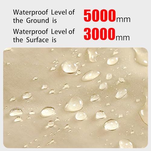 Inflatable Camping Tents with Hand Pump, Air Glamping Tents, Easy Setup Waterproof and Windproof Blow up Tent, 4 Seasons O...