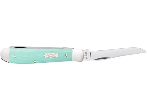Case Cutlery CA18101: Mini Trapper Seafoam Green
