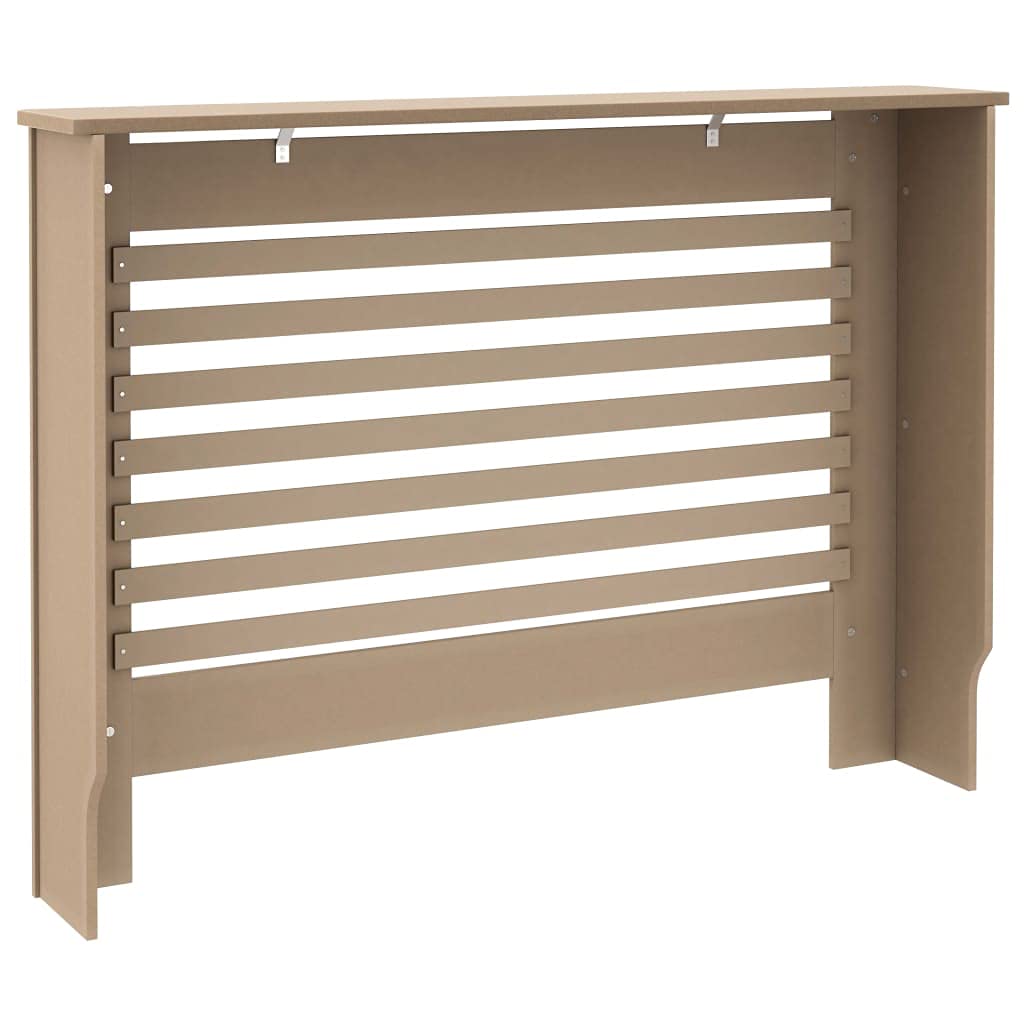 GOLINPEILO Brown Radiator Cover MDF Heating Radiator Cabinet Living Room Furniture Decor, 44.1" x 7.5" x 32.1", Horizontal Design