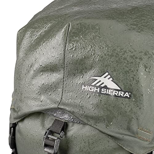 High Sierra Pathway 2.0 75L Backpack In Forest Green/Black
