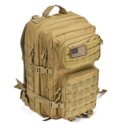 REEBOW GEAR Military Tactical Backpack Army 3 Day Assault Pack Molle Bag Rucksack