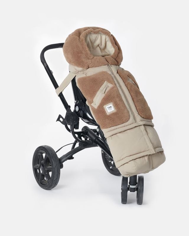 7AM Enfant Stroller & Carseat Footmuff - Adjustable Winter Car Seat & Stroller Zipper Blanket for Boy & Girl, Multi Purpos...
