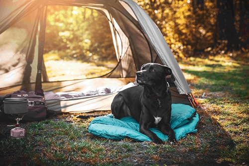 Ultralight Dog Sleeping Bag for Backpacking-Outdoor Dog Bed for Hiking-Packable Sleeping Bag for Dogs-Dog Travel Bed (Glac...
