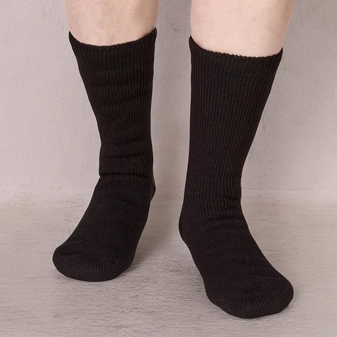 Polar Extreme Thermal Hiking Socks – Cushioned, Insulated, Warm para Boots, Men & Women, One Size Fits Most 6-12, 2-Pack