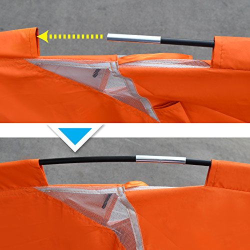 BenefitUSA 2-3 Person Portable Backpacking Tent for Family Camping Hiking Traveling