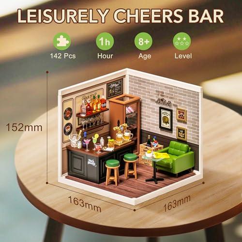 Wowood Super Creator-Mini Blocks Model Building Set for Adults, Miniature Plastic House Kit Super Store-Building Blocks To...