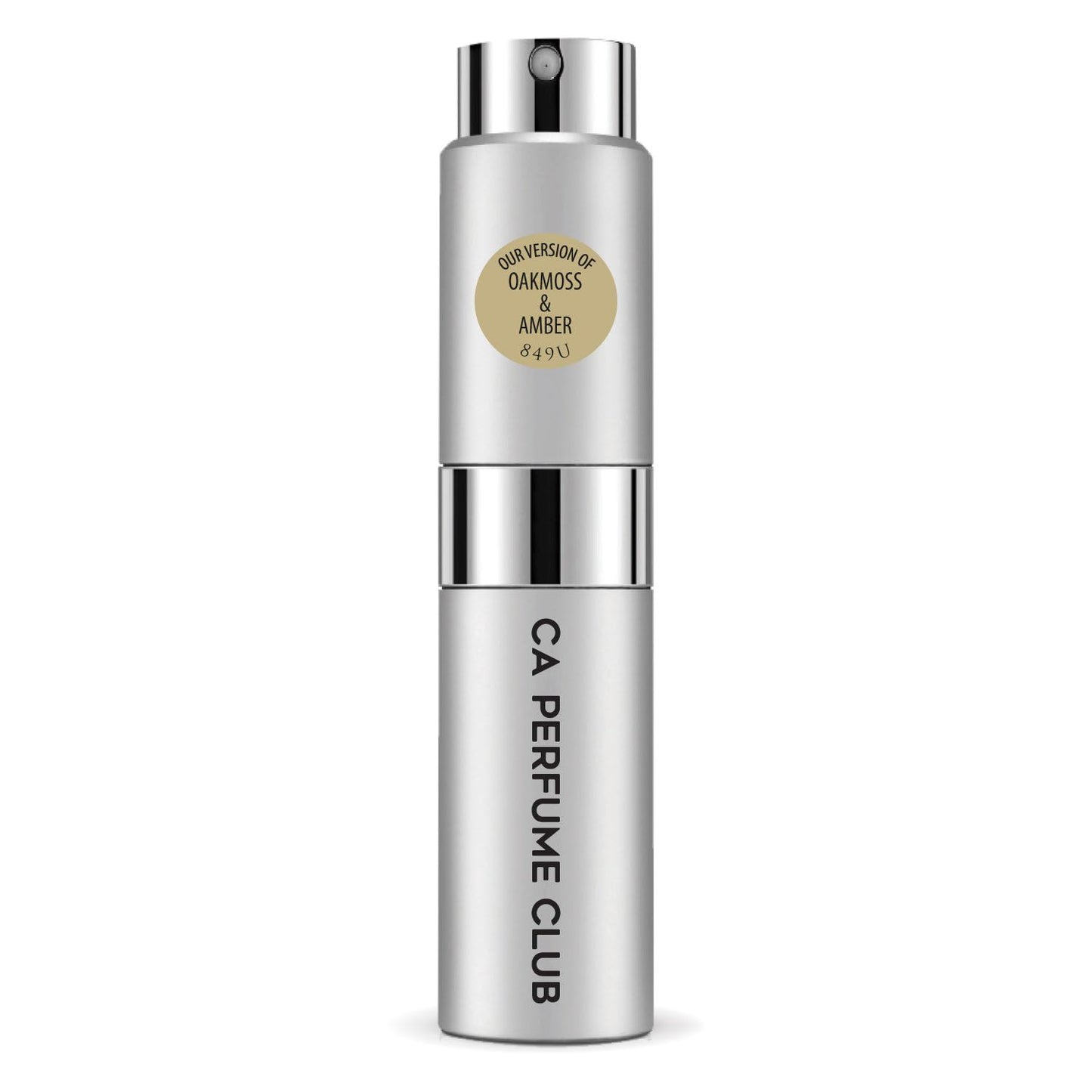 CA Perfume Impression of Oakmoss & Amber for Women and Men Chypre Scent Long Lasting Unisex Fragrance Eau De Parfum Travel Size Refillable Atomizer Spray 0.27 Fl Oz 8ml
