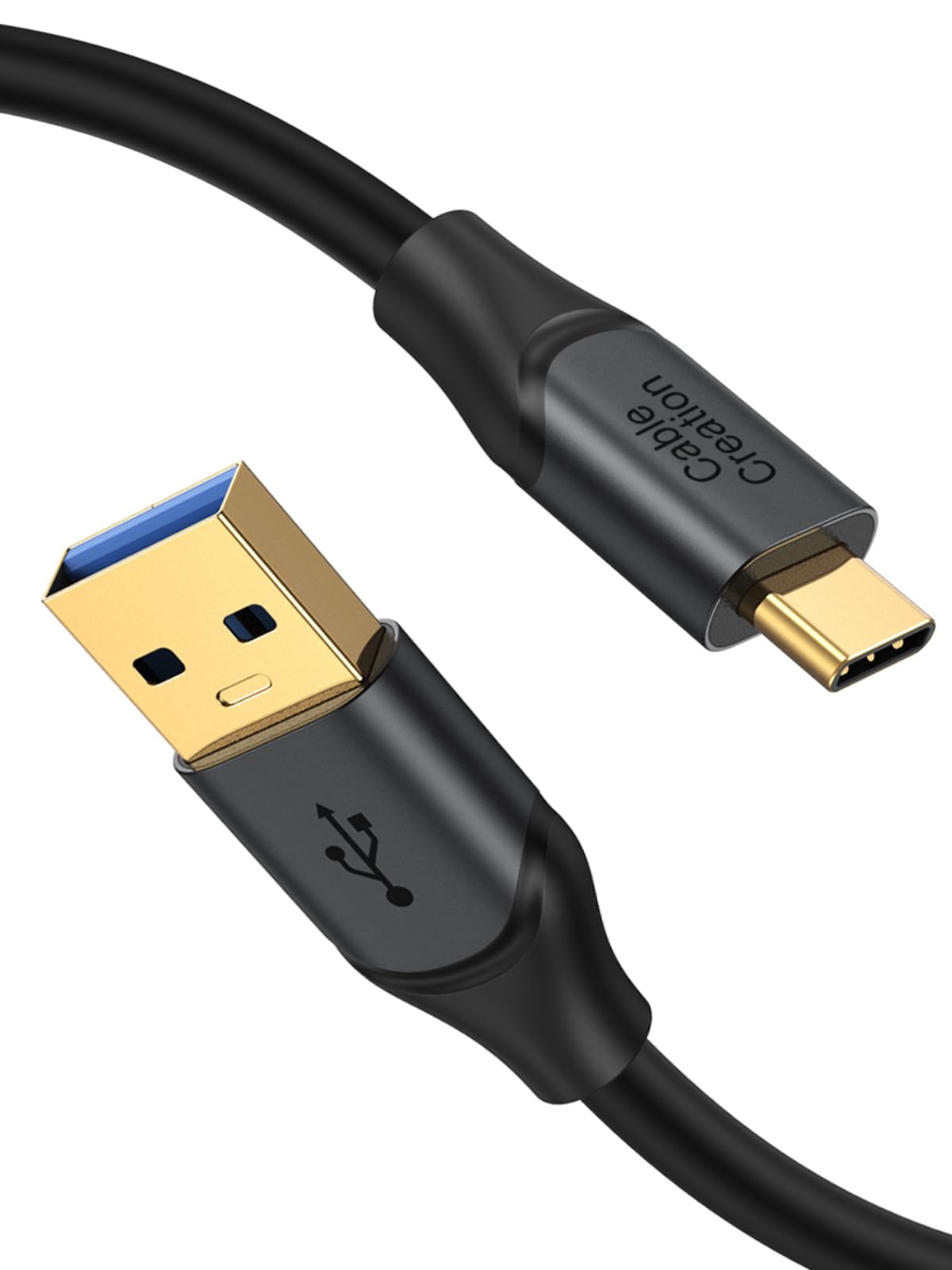 Cablecreation Usb A To Usb C Cable 3.3Ft, Usb-C To Usb 3.1 Usb 3.2 Gen2 10Gbps Usb-A To C Data Cord, Android Auto Cable 3A For T