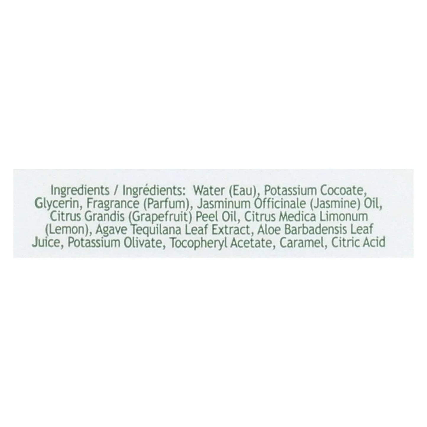 South Of France Foaming Hand Wash With Hydrating Organic Agave Nectar & Blooming Jasmine 8 Oz