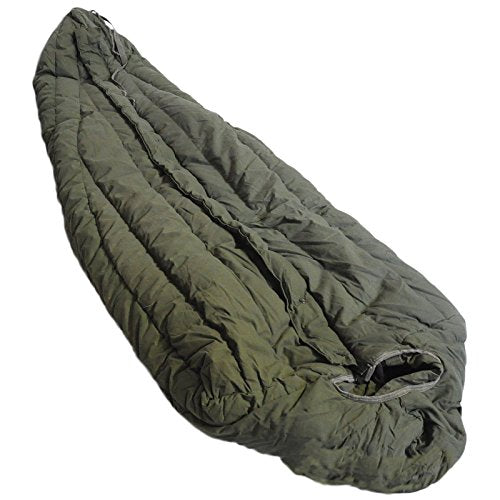 Tennier Gilette Very Warm Thick Old School Military US Army Subzero Extreme Cold Weather ECW Down OD Green Sleeping Bag by...