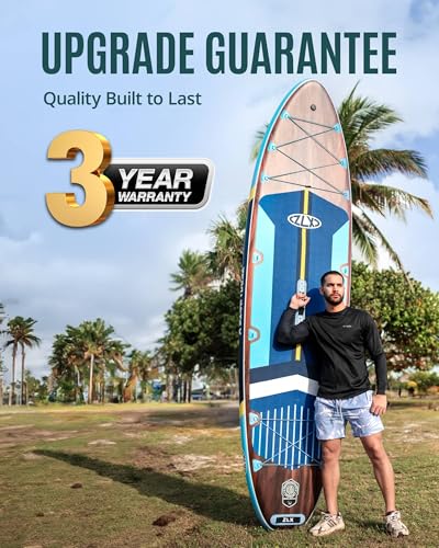 ZLX 11'6" x 35" Paddle Board & 2 x Paddle Board Seat