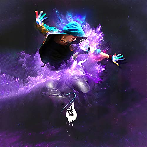 GLEDLOVES LED Gloves for Kids, Teens & Adults - Finger Light Gloves with 5 Colors/6 Modes - Perfect for 9-12 Year Old Boys...