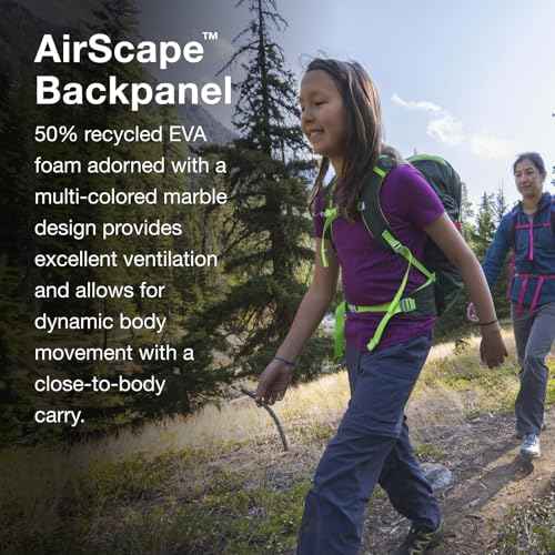 Osprey Jet 18L Kid's Hiking Backpack, Euphoria Purple