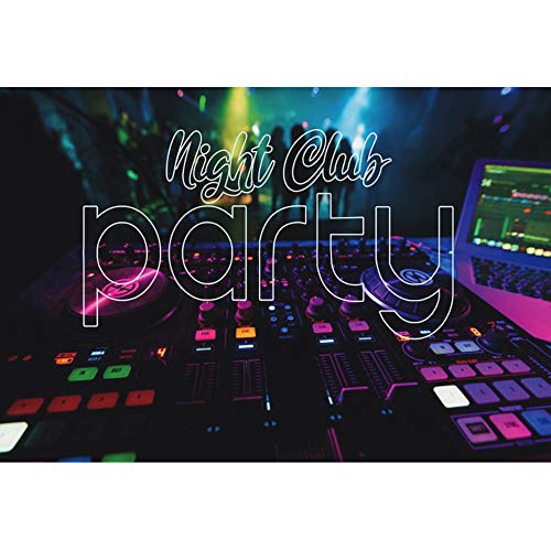OERJU 5x3ft Night Club Party Backdrop Stage Concert Spotlights Show Entertainment Dis-co Party Spotlight Lights Background...
