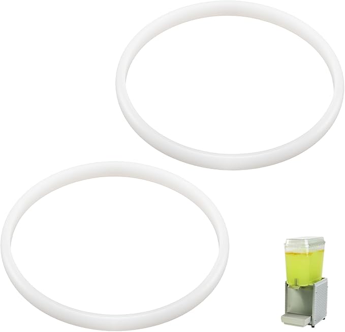 1013 Bowl Gaskets for Crathco Bubblers & Cold Beverage Dispensers, 5-3/4" ID Food-Grade Replacement Gasket Compatible with...