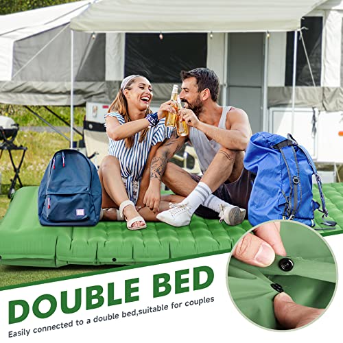 HiiPeak Sleeping Pad for Camping- Ultralight Inflatable Sleeping Mat with Built-in Foot Pump, Upgraded Durable Compact Cam...
