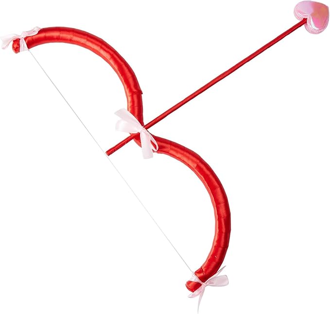 Lucakuins Cupid Mini Bow Arrow Set Halloween Valentine's Day Costume Cosplay Party Favor