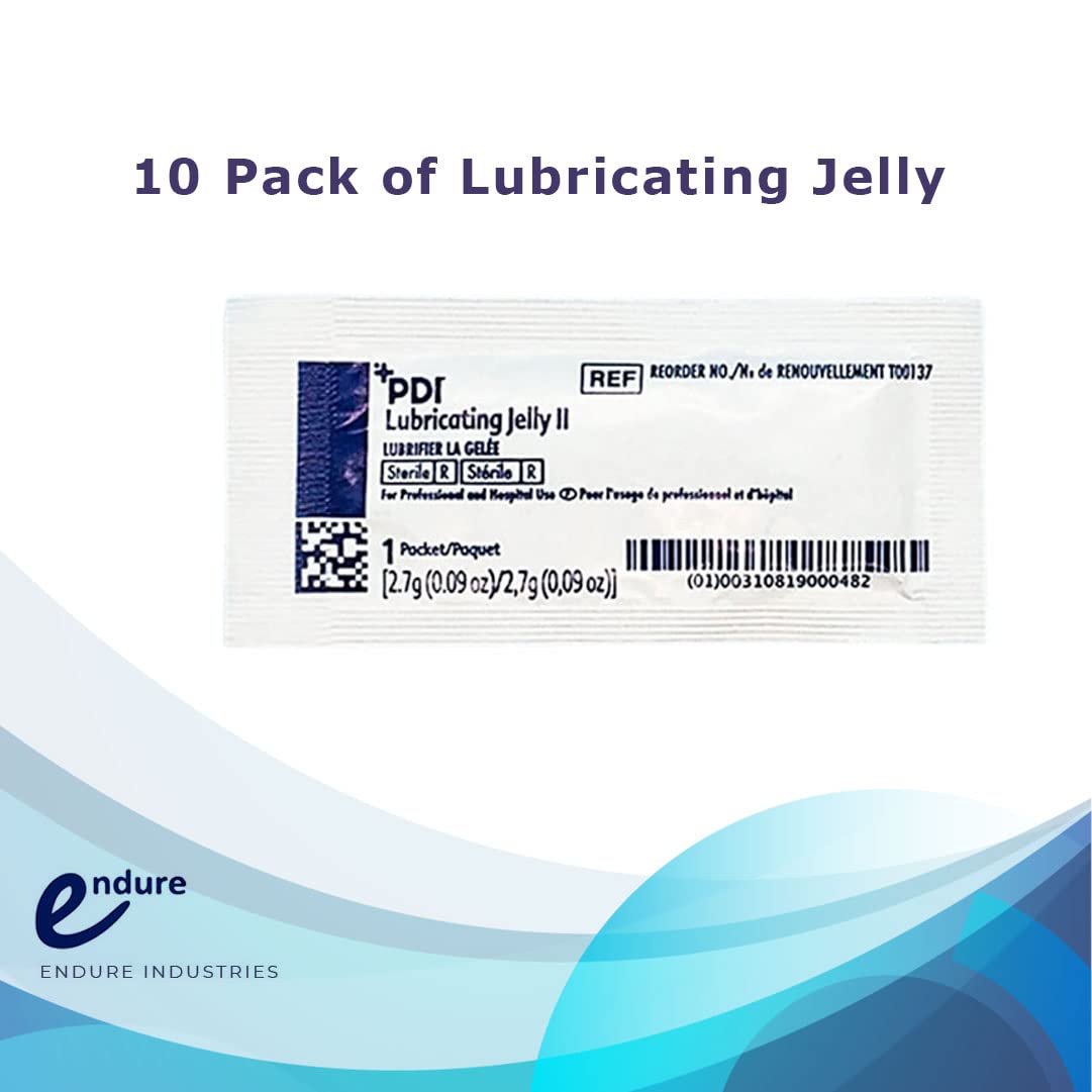 Endure Ind Nasopharyngeal Airway with Lubricating Jelly 6.5 mm, Pack of 10 NPA, 26 FR