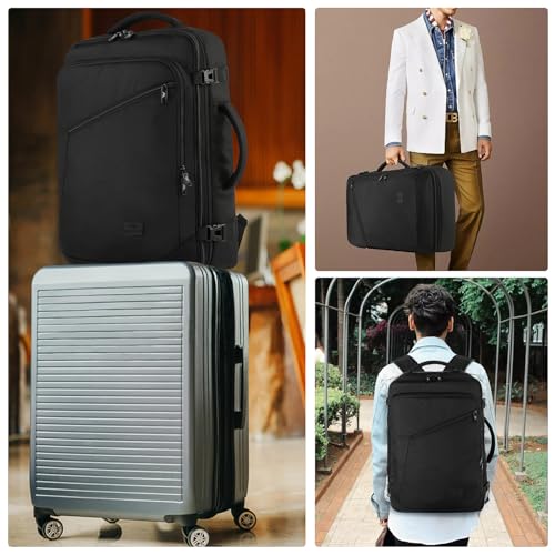 MATEIN Carry on Backpack, Extra Large Travel Backpack Expandable Airplane Approved Weekender Bag for Men and Women, Water ...