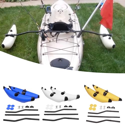 Shurhome PVC Inflatable Kayak Outrigger Float Balancing Canoes Outrigger Kayak Inflatable Outrigger Float Balancing Boats ...