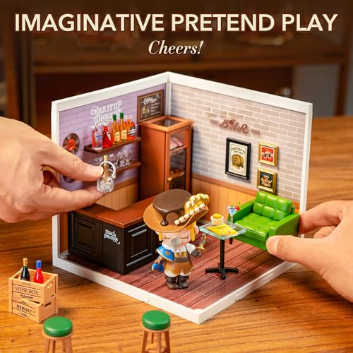 Wowood Super Creator-Mini Blocks Model Building Set for Adults, Miniature Plastic House Kit Super Store-Building Blocks To...