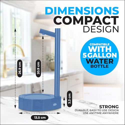 Desktop Water Bottle Dispenser Smart Table Water Dispenser,Water Dispenser for 5 Gallon Bottles,Water Jug Dispenser Bedsid...