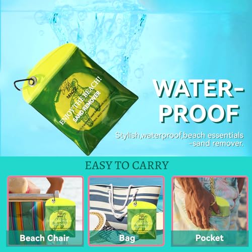 MNZZ Sand Remover Bag Travel Kit Quick Dry Portable Beach Accessories Pouch for Blanket Chair Cover Shell Umbrella Tent Ha...