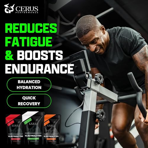 Cerus Performance Electrolyte Powder – Coconut Lime Flavor, 30 Servings, Zero Sugar, Coconut Water & Real Fruit for Endura...