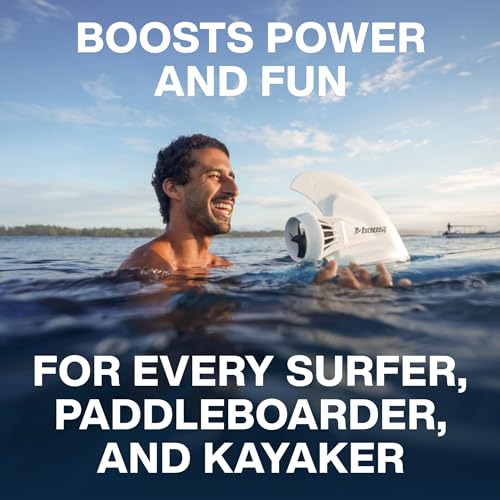 Boost Surfing Fin - Electric Motor for Surfboards, SUPs and Kayaks. Lightweight, Compact, and Shockingly resistant Electri...