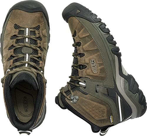 KEEN Men's Targhee Mid Height Waterproof Hiking Boots
