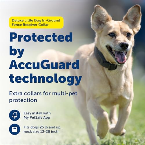 PetSafe Guardian GPS Dog Fence Add-A-Dog Collar - Add-On for Guardian GPS Fence System - AccuGuard Technology - Tone Vibra...