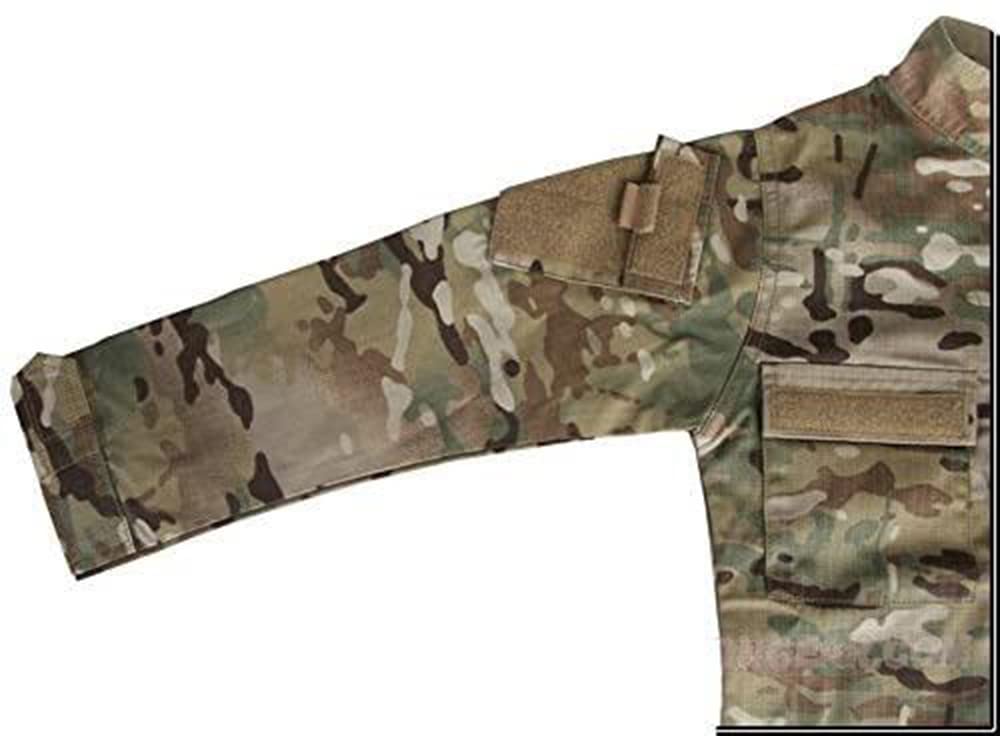 H World Shopping Tactical Airsoft Combat Uniform Suit Shirt & Pants Clothing BDU Hunting Military Camouflage MC 7Y
