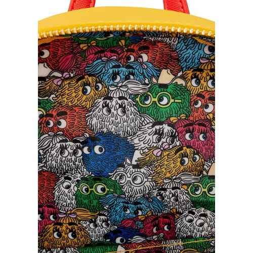 Loungefly McDonald's Fry Kids Triple Pocket Mini Backpack Standard