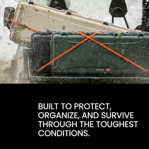 NANUK 910 Hard Case with Foam Single Sporting Gear, IP67 Waterproof Hard Storage, Made in North America Short Case with foam? (14.3¡¯¡¯ x 11.1¡¯¡¯ x 4.7¡¯¡¯)