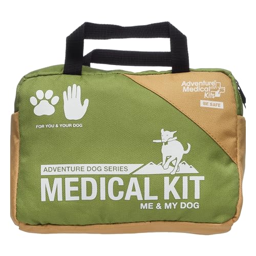 Adventure Medical Kits Me & My Dog Medical Kit - Human & Canine First Aid Essentials - Includes Cold Pack, SOL Emergency B...