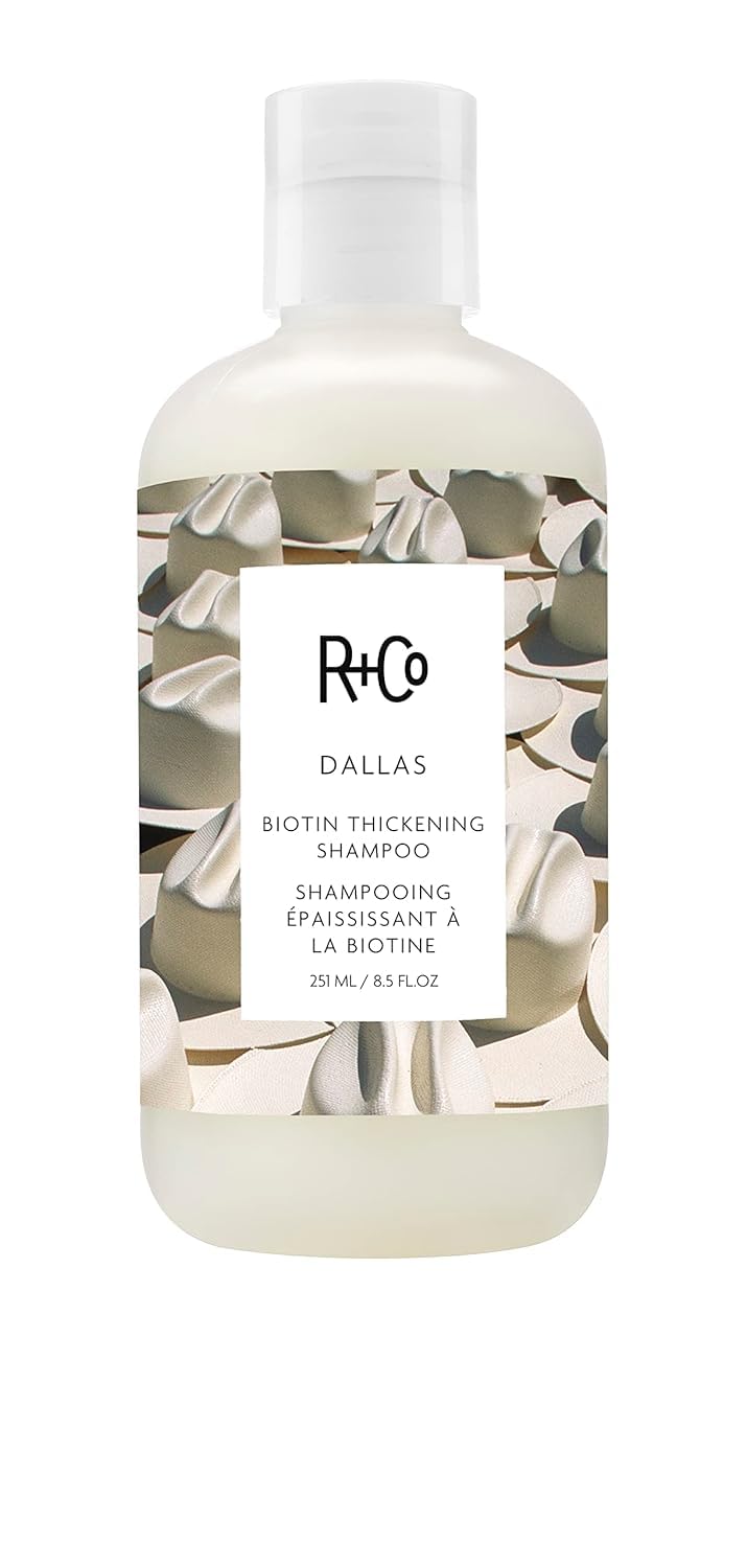 R+Co Dallas Thickening Shampoo | Biotin for Hair Growth, Thickening, + Strengthing | Vegan + Cruelty-Free |