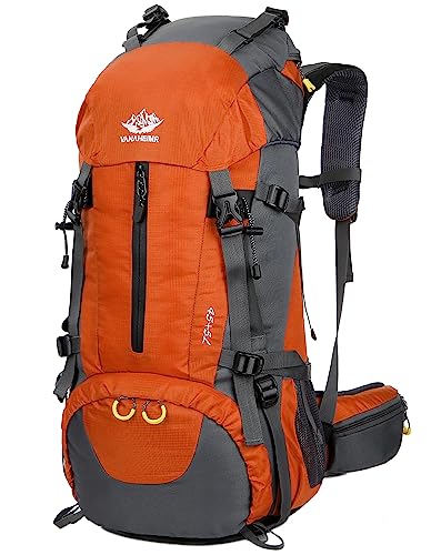 Esup 50L Hiking Backpack Men Camping Backpack with rain cover 45l+5l Lightweight Backpacking Backpack Travel Backpack