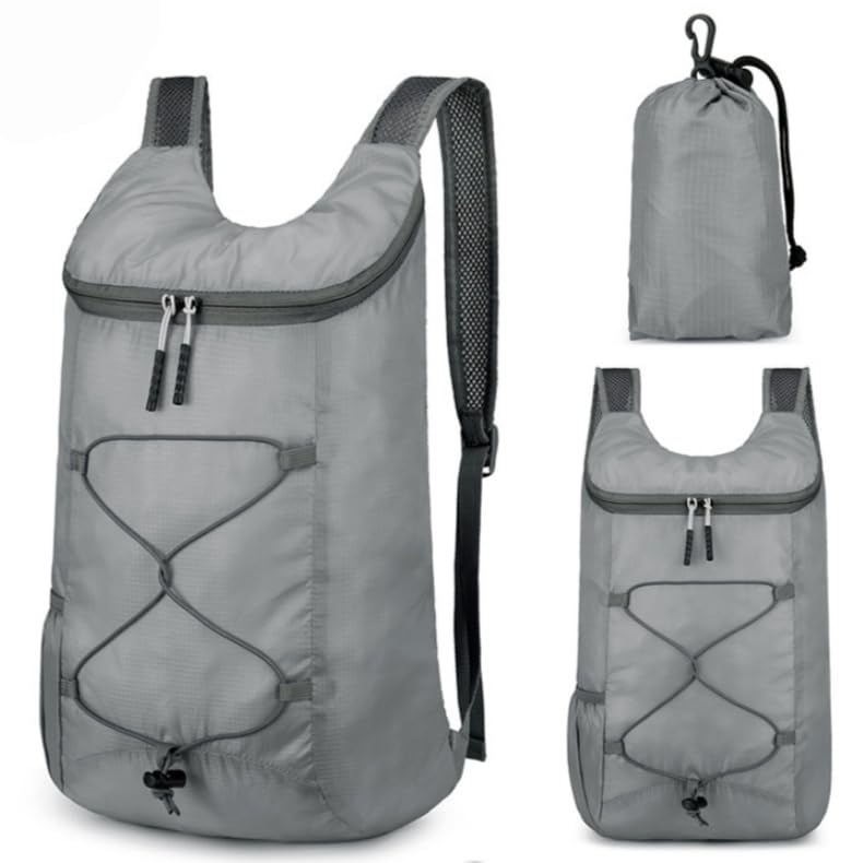 16L Hiking-Daypack Lightweight Outdoor Cycling Foldable Backpack, Storage Bag, Large Capacity Hiking Backpack for Travel S...