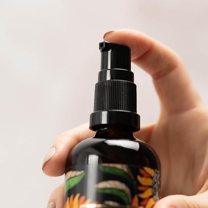 iYURA Balaayah Black Gram Bright Body Booster Oil | Ayurvedic Massage & Moisturizing Body Oil | Luxurious, Fast-Absorbing & Non-Sticky | 3.38 fl oz