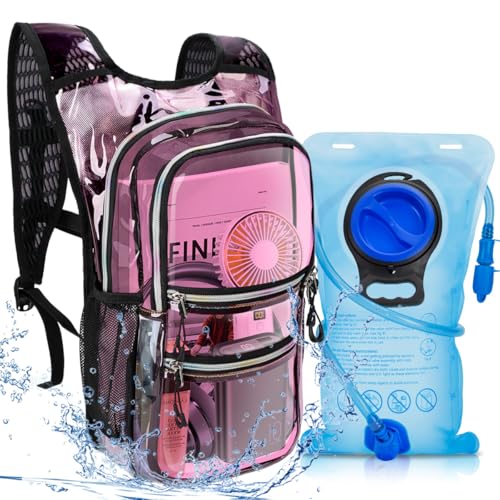 CITCAR Hydration Pack, Water Backpack with 3L Hydration Bladder Lightweight Insulation, Festival Essential, Rave Hydration...