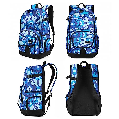 rickyh style School Backpack Travel Bag for Men & Women Lightweight College Back Pack with Laptop Compartmen