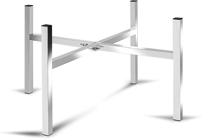15-27 Inch Fire Pit Stand, Fire Pit Cooktop Frame Stainless Steel Camping Chiminea Rack for Outdoor Fireplace Holder Acces...